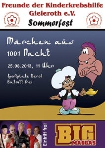 Plakat Sommerfest