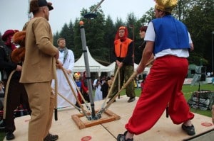 Orientalisches Flair und nasser Spaß beim Sommerfest 2013 der Kinderkrebshilfe, Foto: Heinz-Günter Augst